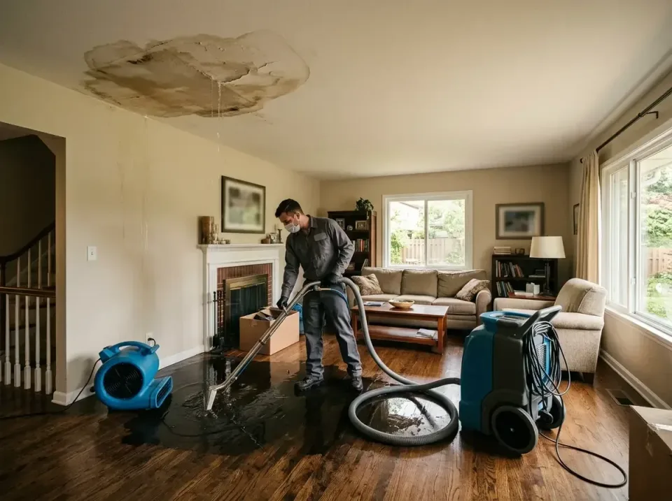 attic-pipe-burst-ceiling-drip-008 — frequently asked questions, Water Damage Restoration & Carpet Care in Marion, AL